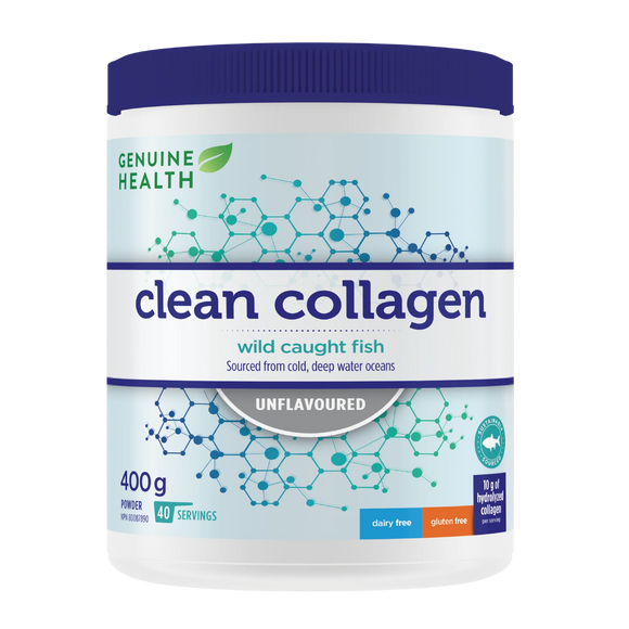 MARINE CLEAN COLLAGEN UNFLAVOURED 400 G GENUINE HEALTH