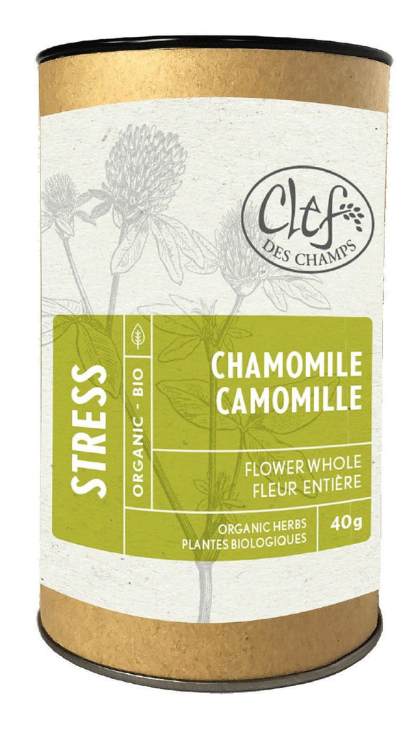 CHAMOMILE FLOWER WHOLE ORGANIC 40 G CLEF DES CHAMPS