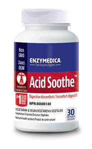 ACID SOOTHE 30 CAPS ENZYMEDICA