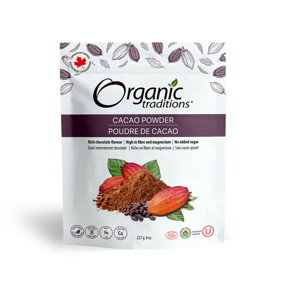 CACAO POWDER 227 G ORGANIC TRADITIONS