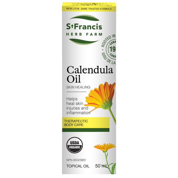 CALENDULA OIL ORGANIC 50 ML ST. FRANCIS HERB FARM