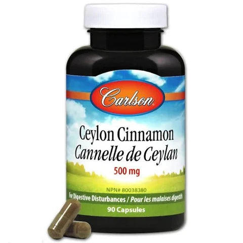 CEYLON CINNAMON 500 MG 90 CAPS CARLSON