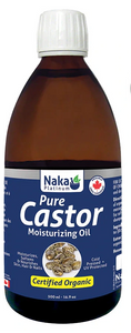 PURE CASTOR MOISTURIZING OIL ORGANIC 500 ML NAKA