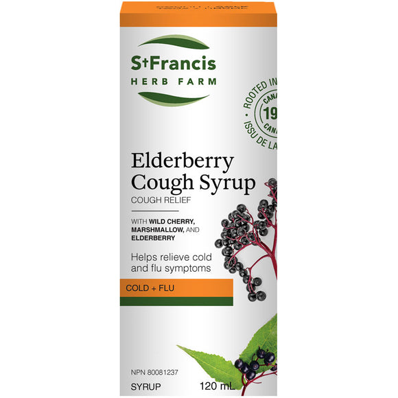 ELDERBERRY COUGH SYRUP 120 ML ST FRANCIS