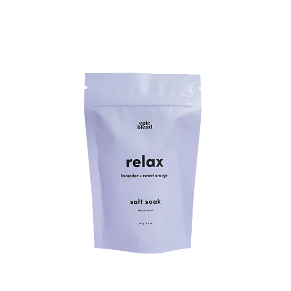 SALT SOAK RELAX 100 G EPIC BLEND