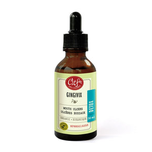 GINGIVIX MOUTH ULCERS ORGANIC 50 ML CLEF DES CHAMPS