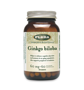 GINKGO BILOBA 60 MG 60 CAPS FLORA