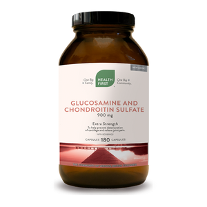 GLUCOSAMINE AND CHONDROITIN 900 MG 180 CAPS HEALTH FIRST