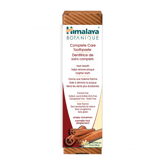 COMPLETE CARE TOOTHPASTE SIMPLY CINNAMON 110 ML HIMALAYA BOTANIQUE