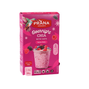 BERRY FAIRY OVERNIGHT CHIA GRANOLOVE 250 G PRANA