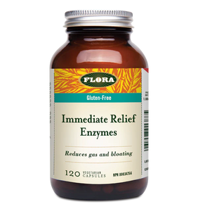 IMMEDIATE REFLIEF ENZYMES 120 CAPS FLORA