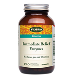 IMMEDIATE REFLIEF ENZYMES 120 CAPS FLORA