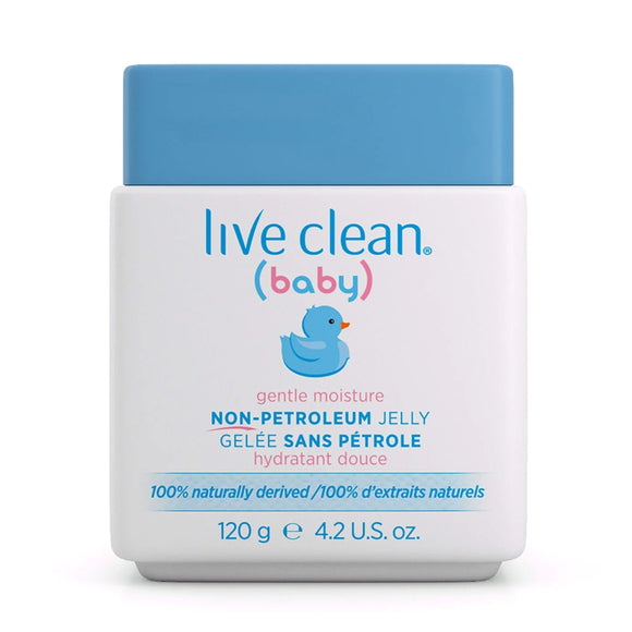 NON-PETROLEUM JELLY 120 G LIVE CLEAN BABY