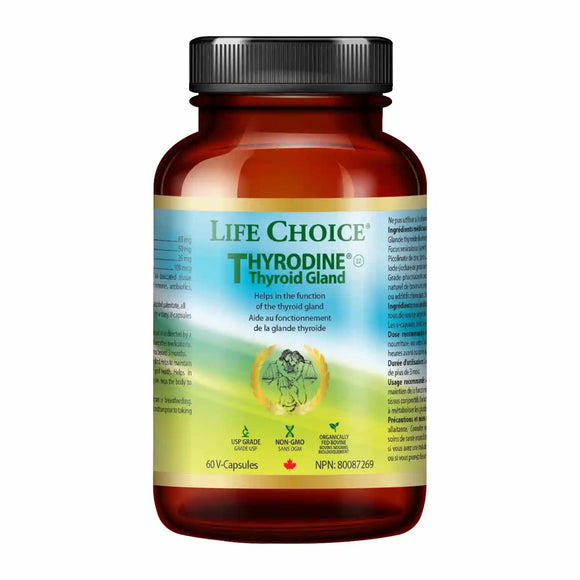 THYRODINE THYROID GLAND 60 VCAPS LIFE CHOICE