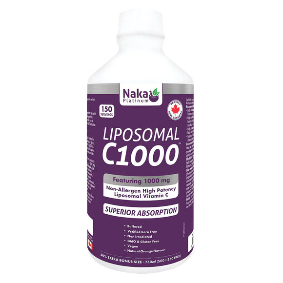 LIPOSOMAL C1000 1000 MG 750 ML NAKA