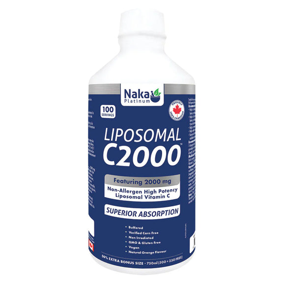 LIPOSOMAL C2000 2000 MG 750 ML NAKA