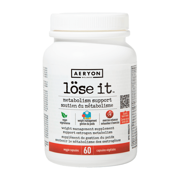 LOSE IT METABOLISM SUPPORT 60 CAPS AERYON