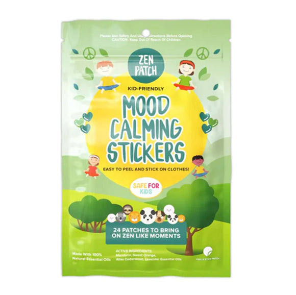 MOOD CALMING STICKERS ZEN PATCH 24 PK THE NATURAL PATCH CO