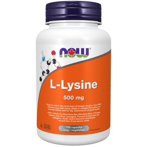 L-LYSINE 500 MG 100 CAPS NOW