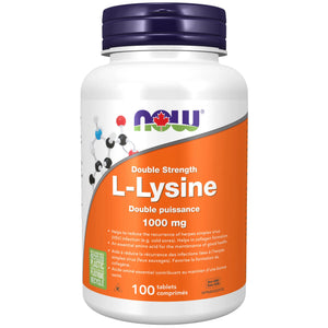 L-LYSINE 1000 MG 100 TABS NOW