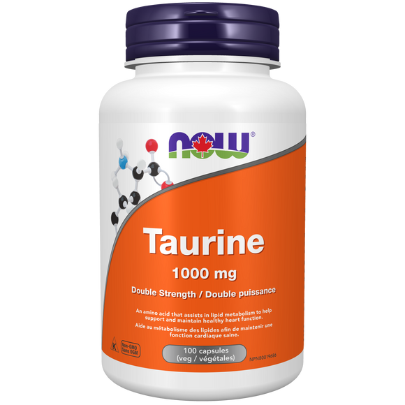 TAURINE 1000 MG 100 CAPS NOW