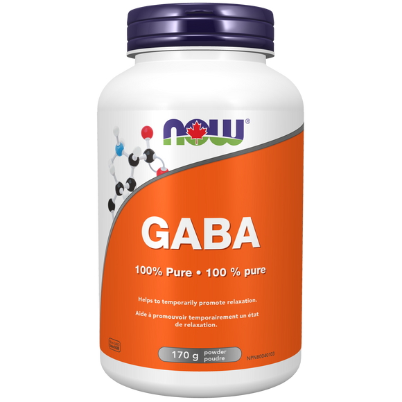 GABA POWDER 170 G NOW