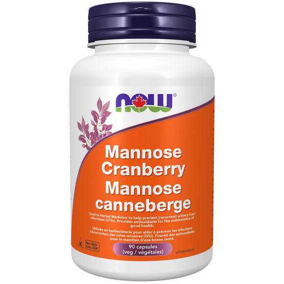 MANNOSE CRANBERRY 90 VCAPS NOW