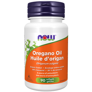 OREGANO OIL 90 SOFTGELS ENTERIC COATED NOW