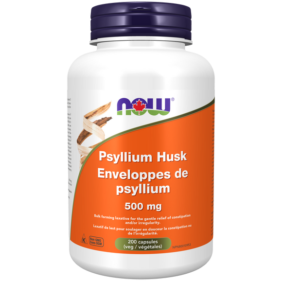 PSYLLIUM HUSK 500 MG 200 CAPS NOW