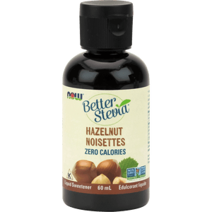 BETTER STEVIA HAZELNUT 59 ML NOW