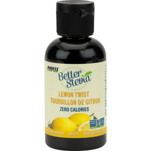 BETTER STEVIA LEMON TWIST 59 ML NOW