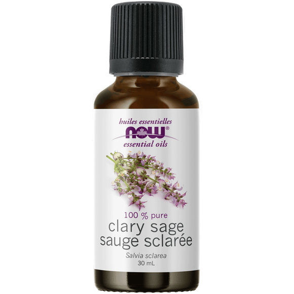 CLARY SAGE ESSENTIAL OIL 30 ML NOW