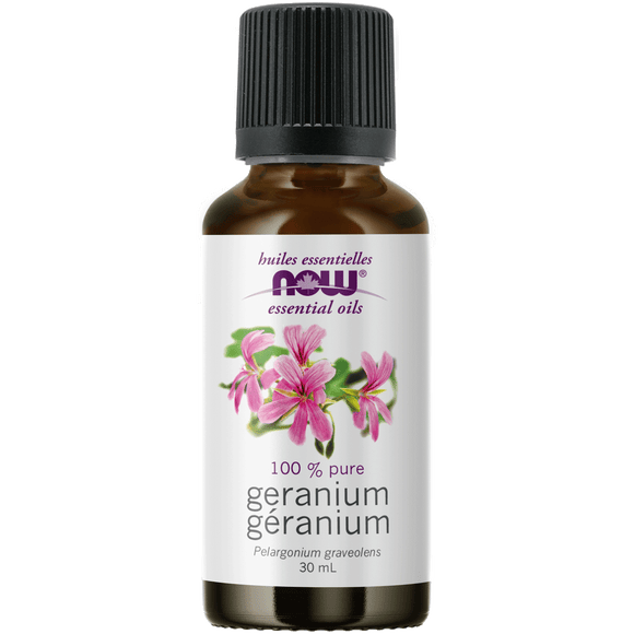 GERANIUM ESSENTIAL OIL 30 ML NOW