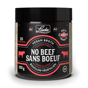 NO BEEF VEGAN BROTH GLUTEN FREE 100 G LUDA