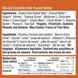 CHOCOLATE CHIP PEANUT BUTTER OSNACK ENERGY BAR 45G HORNBY