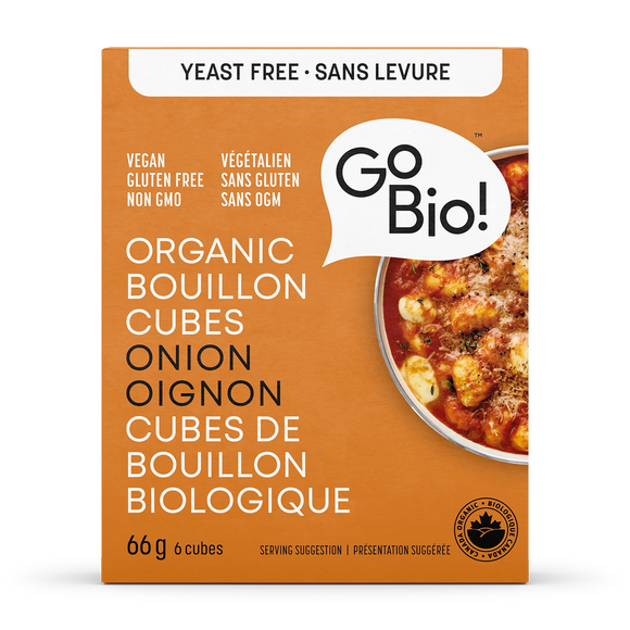 ONION BOUILLON CUBES ORGANIC 66 G GO BIO