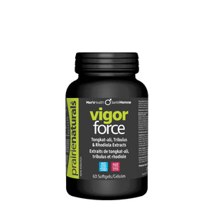 VIGOR FORCE 60 GELS PRAIRIE NATURALS