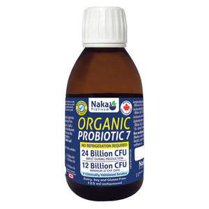 PROBIOTIC 7 ORGANIC 24 BILLION 125 ML NAKA