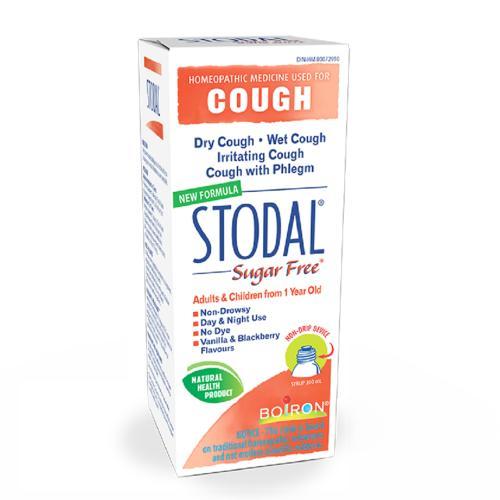 STODAL COUGH SYRUP SUGAR FREE 200 ML BOIRON