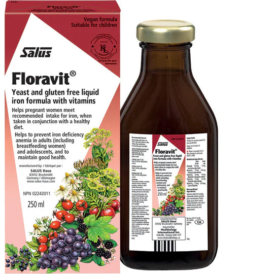 FLORAVIT FORMULA YEAST FREE 250 ML SALUS