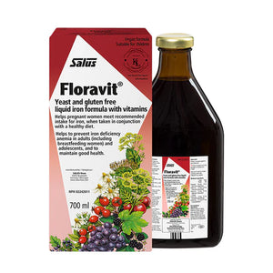 FLORAVIT YEAST FREE 700 ML SALUS