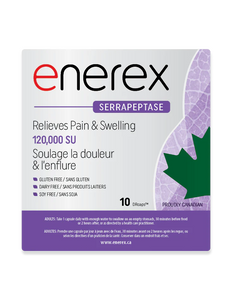 SERRAPEPTASE 120000 IU 10 CAPS ENEREX