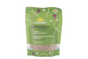 SANDWICH BOOSTER SPROUTING SEEDS 125 G MUMM'S