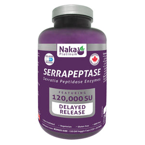 SERRAPEPTASE 120,000 150 CAPS NAKA