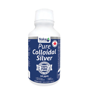 PURE COLLOIDAL SILVER 10 PPM 250 ML NAKA