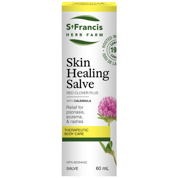 SKIN HEALING SALVE RED CLOVER PLUS 60 ML ST. FRANCIS