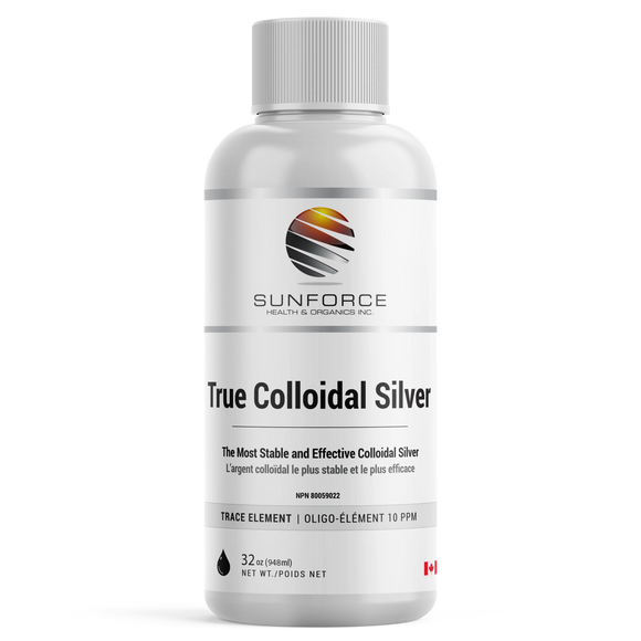 TRUE COLLOIDAL SILVER 10 PPM 948 ML SUNFORCE