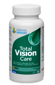 TOTAL VISION CARE 30 GELS PLATINUM NATURALS