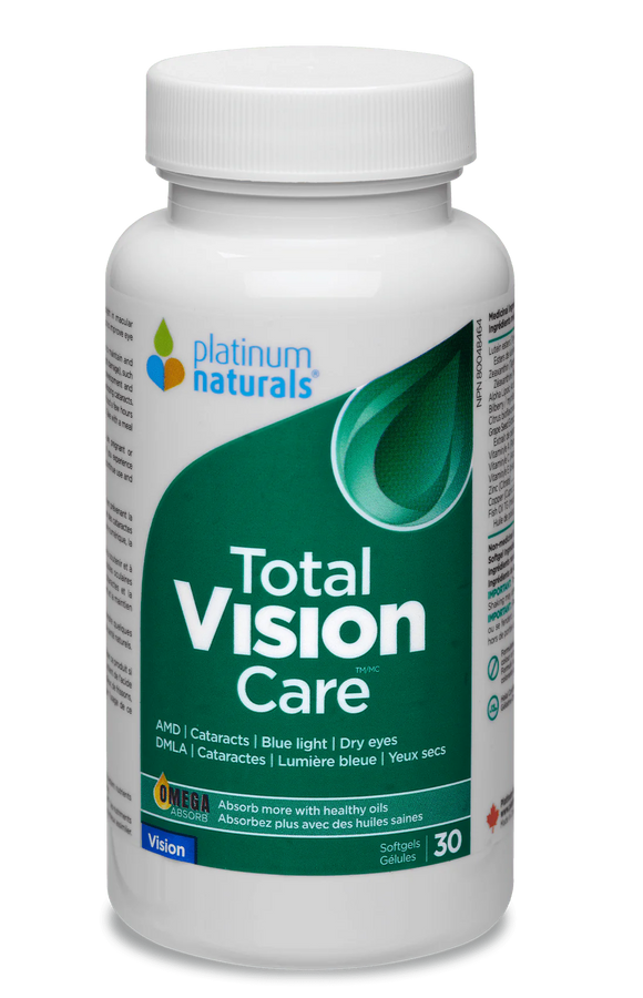 TOTAL VISION CARE 30 GELS PLATINUM NATURALS