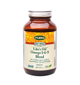 UDO'S OIL OMEGA 3+6+9 BLEND 90 VCAPS FLORA